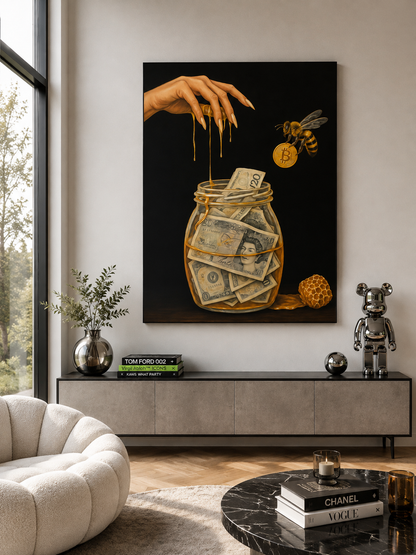 HONEY MONEY — Art Print